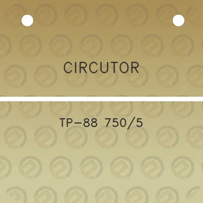 circutor-tp-88-7505