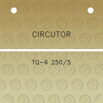 circutor-tq-6-2505