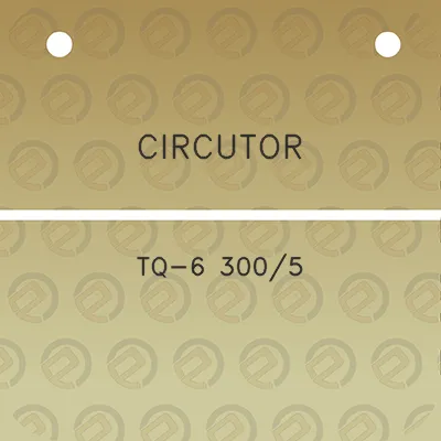 circutor-tq-6-3005