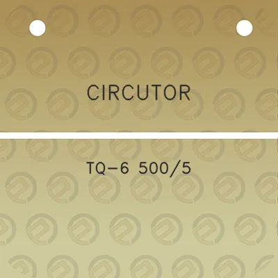 circutor-tq-6-5005