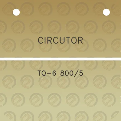 circutor-tq-6-8005