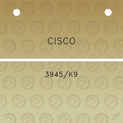 cisco-3945k9