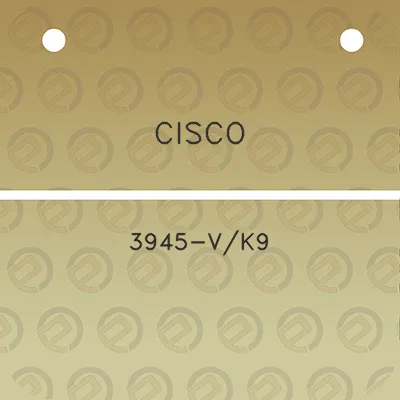 cisco-3945-vk9