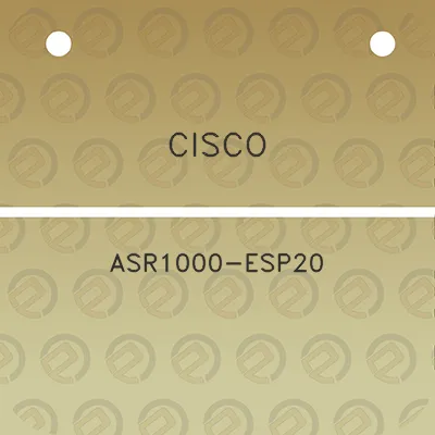 cisco-asr1000-esp20