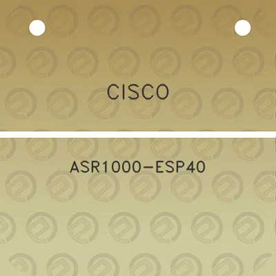 cisco-asr1000-esp40