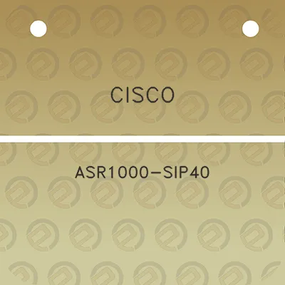 cisco-asr1000-sip40