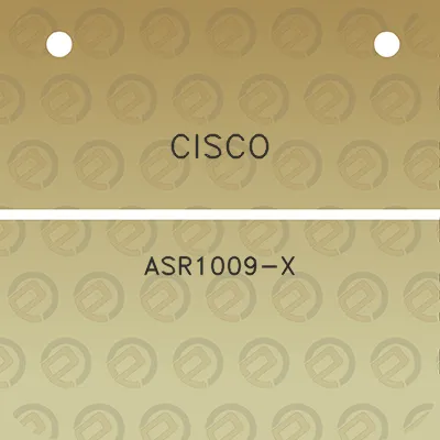 cisco-asr1009-x