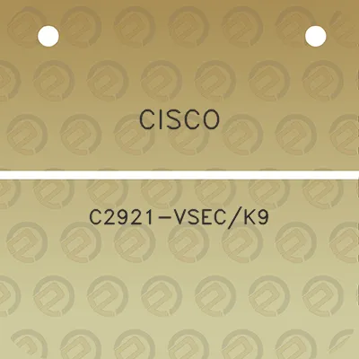 cisco-c2921-vseck9