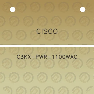 cisco-c3kx-pwr-1100wac