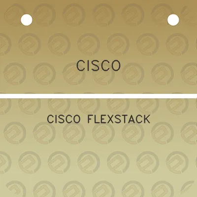 cisco-cisco-flexstack