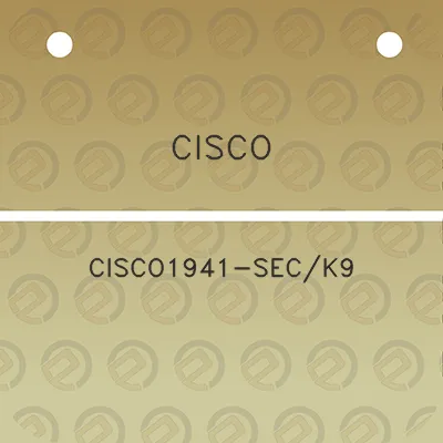 cisco-cisco1941-seck9