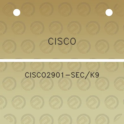 cisco-cisco2901-seck9