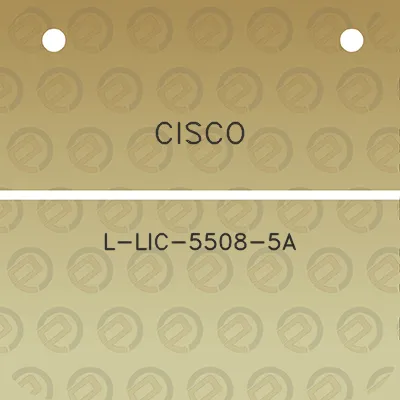 cisco-l-lic-5508-5a