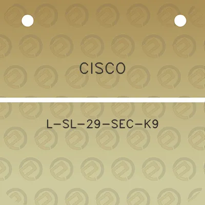 cisco-l-sl-29-sec-k9