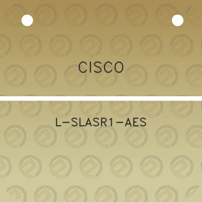 cisco-l-slasr1-aes