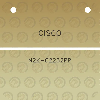 cisco-n2k-c2232pp