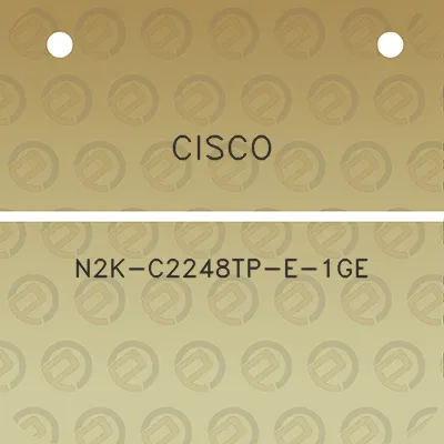 cisco-n2k-c2248tp-e-1ge