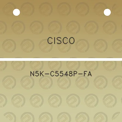 cisco-n5k-c5548p-fa