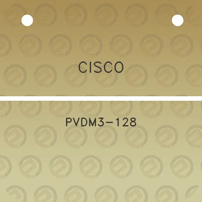 cisco-pvdm3-128