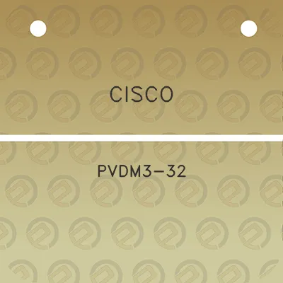 cisco-pvdm3-32