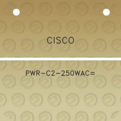 cisco-pwr-c2-250wac