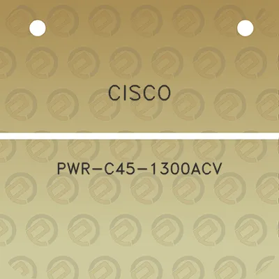 cisco-pwr-c45-1300acv