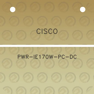 cisco-pwr-ie170w-pc-dc