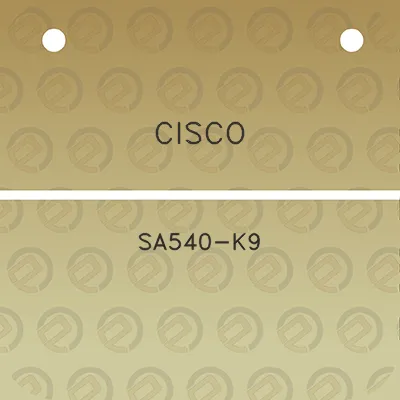 cisco-sa540-k9