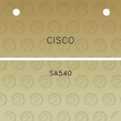 cisco-sa540