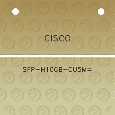 cisco-sfp-h10gb-cu5m