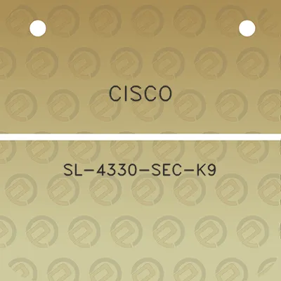 cisco-sl-4330-sec-k9