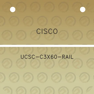 cisco-ucsc-c3x60-rail