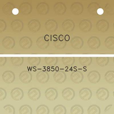 cisco-ws-3850-24s-s