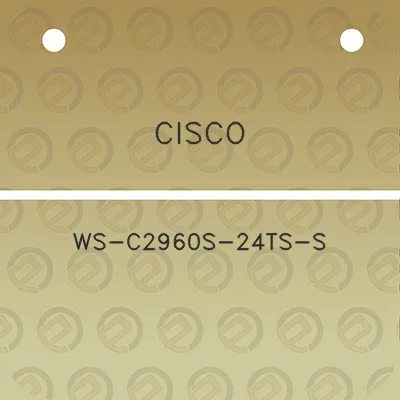 cisco-ws-c2960s-24ts-s