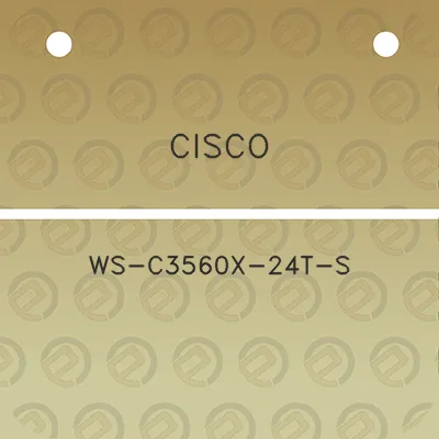 cisco-ws-c3560x-24t-s