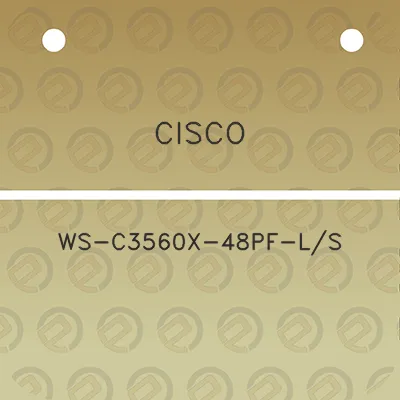 cisco-ws-c3560x-48pf-ls