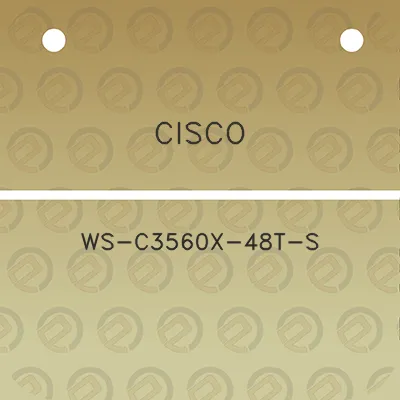 cisco-ws-c3560x-48t-s