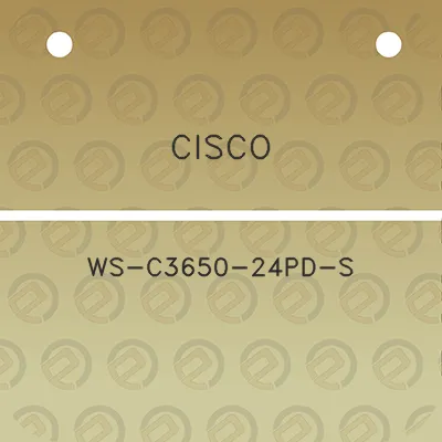 cisco-ws-c3650-24pd-s