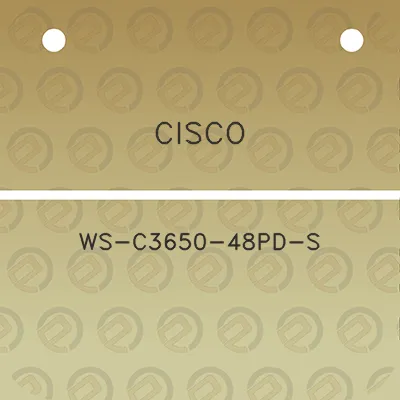 cisco-ws-c3650-48pd-s