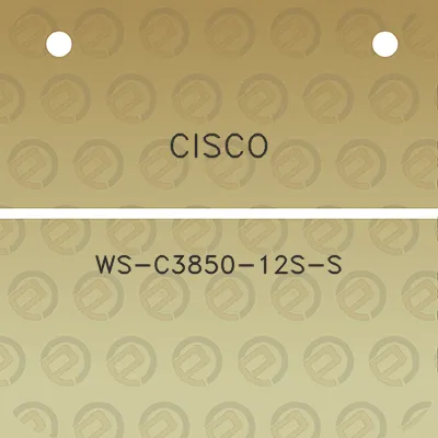 cisco-ws-c3850-12s-s