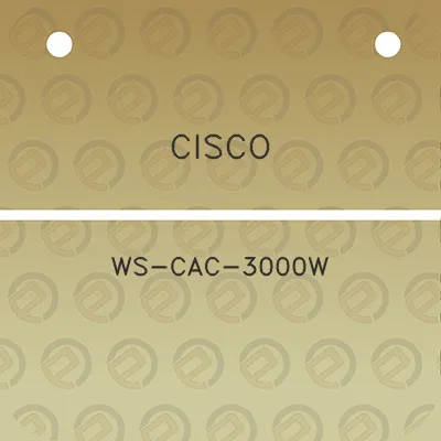 cisco-ws-cac-3000w