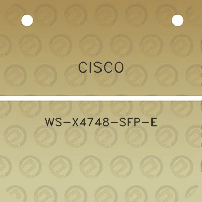 cisco-ws-x4748-sfp-e