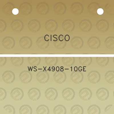 cisco-ws-x4908-10ge