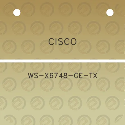 cisco-ws-x6748-ge-tx