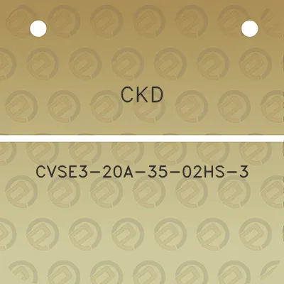 ckd-cvse3-20a-35-02hs-3