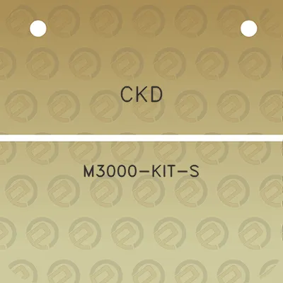 ckd-m3000-kit-s