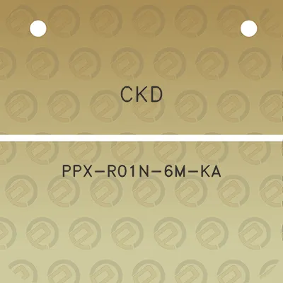 ckd-ppx-r01n-6m-ka