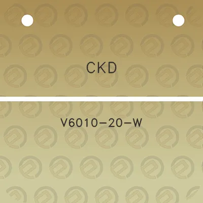 ckd-v6010-20-w