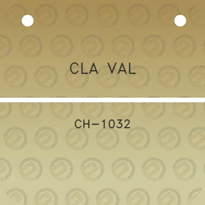 cla-val-ch-1032