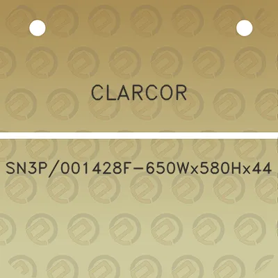 clarcor-sn3p001428f-650wx580hx44